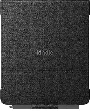 Amazon Kindle Scribe-Klapphülle mit magnetischer Befestigung | schlankes, leichtes Design | (nur geeignet für Amazon Kindle Scribe), Stoff, schwarz