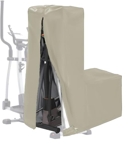 YURCI Abdeckung für Ellipsentrainer-Maschinen, Wasser- und Staubdicht, Schutz für Fitnessgeräte, Abdeckung für Ellipsentrainer, Treppenstufen für Zuhause und Fitnessstudio