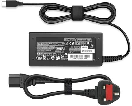 PREMIO CHOICE SMART CHOICE 65W 45W USB-C Laptop Adapter Charger for HP Elitebook x360 1030 G2 G4 G7 G8 1020 G2 1040 G5 G6 G7 G8 830-G5 840-G5 830-G6 840-G6 Zbook 14u 15u G5 G6 Laptop Charger