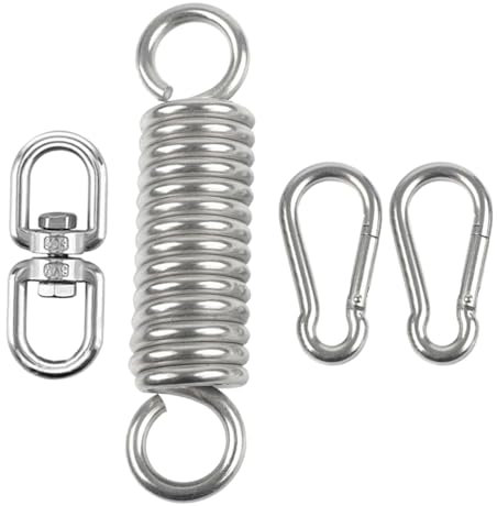 pumpumlia Molla di sospensione versatile Torsioni Sospensione Gancio Primavera Sedie Appese Molla Per Oscillare E Altalena Molla Assorbente Scioccante