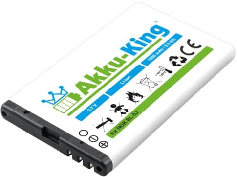 Akku-King Akku kompatibel mit Siemens V30145-K1310-X456 Li-Ion 1600mAh - für Gigaset SL930 / SL930A / TELEKOM Speedphone 701