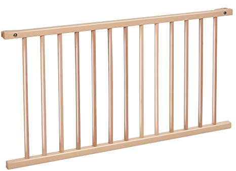 babybay Verschlussgitter für Kinderbettnutzung passend für Modell Boxspring XXL, Natur lackiert