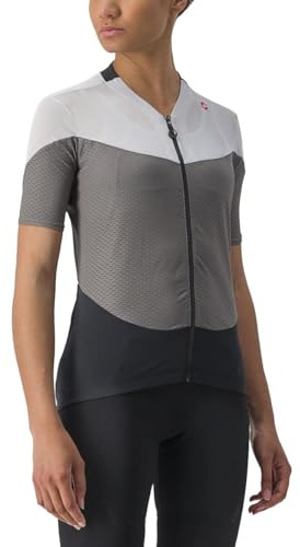 CASTELLI 4523040-125 Gradient Color Block Jersey Gunmetal Gray/Silver Gray T-Shirt S