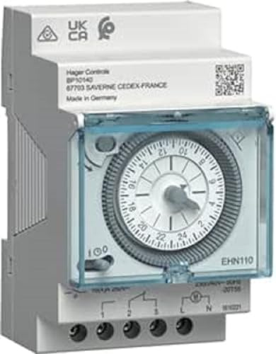 Interruptor horario Hager EHN11016A 230V sin Reserva