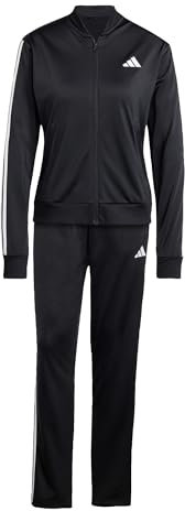 adidas Damen ESSENTIALS 3-STRIPES TRACKSUIT Black, XS