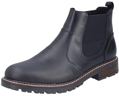 Rieker Herr 32052 Chelsea Boot, svart, 43 EU, svart, 43 EU