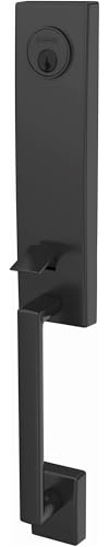 Schlage FCT58CEN622 Custom Century Keyed Entry Single Cylinder Half Plate Handleset - Exterior Only