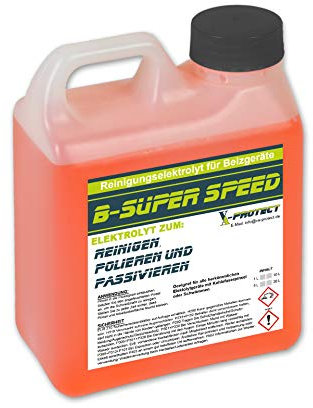 VA-PROTECT B-Super-Speed 1 Liter Elektrolyt Edelstahl beizen Reinigungsflüssigkeit Beizgerät