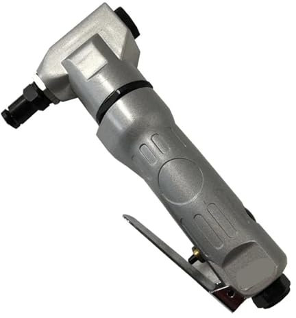 Heavy Duty Air Nibbler 1/4 Sheet Metal Nibbler Metal Shear 3000rpm High Speed Rotor for Cutting Steel, Aluminium, Plastic