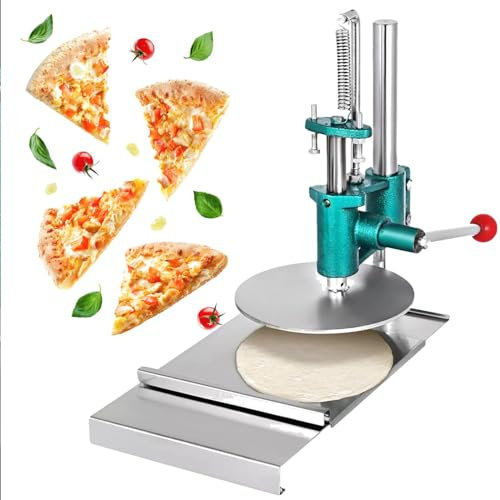 Machine à Presser la pâte à Pizza Rouleau à pâte à pizza manuel en acier inoxydable, machine à pâtes, presse à pâte manuelle, machine à pâtisserie électrique, manuel en acier inoxydable, pou