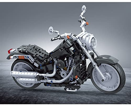 pour Harley Creative Moto Briques Bricolage Jouets Blocs De Construction Classique Modèle Kits Éducatif Jouet Voiture pour Enfants Cadeau