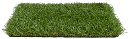 BRINDEK Césped Artificial Creta 30 mm en rollo 2 m de ancho | Corte a medida 2x1 a 2x25 m | Aspecto natural alta densidad | Drenaje eficiente | Uso exterior terrazas, jardines y balcones (2x3 Metros)