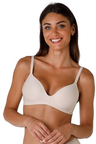 Lovable Reggiseno senza Ferretto, Microfibra, Coppe Leggermente Imbottite Senza Cuciture, Invisibilità e Comfort, Invisible Lift Supreme Donna