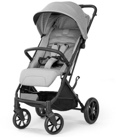 Inglesina Zenit Passeggino, Grigio, Compatto, Adatto fino a 22kg, Ruote con Sospensioni, Seduta Ampia, Esclusiva Amazon