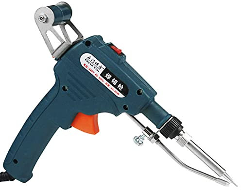Pistola de soldar HUIOP Pistola de soldar de mano de 60W, soldador eléctrico con calefacción interna, herramienta de soldadura de alambre de estaño, fácil operación con una sola mano