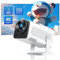 Projector 4K, Portable Projector with【270° Rotatable & Auto Keystone】Native 1080P Smart Home Cinema Projectors, TOPTRO WiFi6 Bluetooth Short Throw Mini Projectors for iOS/Android