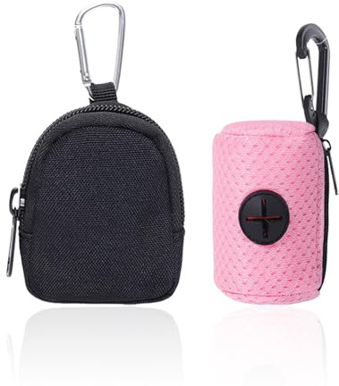 1 Distributeur De Sac À Crottes Pour Animaux De Compagnie Et 1 Sac À Collation, Pour Suspendre Des Artefacts Pour Promener Des Chiens, Des Accessoires De Voyage Pour Animaux De Compagnie, Noir).