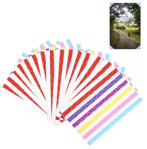 Penitue 15 Fogli di Angoli Autoadesivi per Foto, Adesivi per Angoli Fotografici in 6 Colori Scrapbooking Album Fotografici Diario Personale Album dei Ricordi