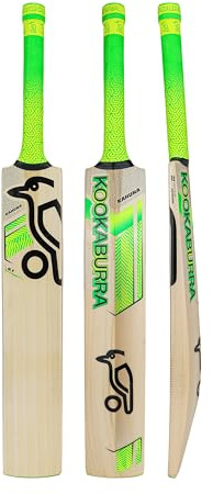 Kookaburra Kahuna 9.1 Junior Cricket Bat - Size h, Harrow, Lime