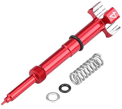Vite Regolazione Aria Carburatore Regolatore Viti Carburatore per FCR FCR MX Regolatore a Vite della Miscela Aria Carburante per (Rosso)