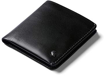 Bellroy Coin Wallet (Magnetic Coin Pouch Storage, Fits 4-8 Cards, RFID Protected) - Black