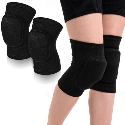 LXUEJIE Volleyball Knee Pads, Arm Brace Pads Elbow Protector Strap, Breathable Anti-Collision Elbow Wraps for Volleyball, Football, Basketball, Skating - Protective Knee Pads for Adults and Kids(S)