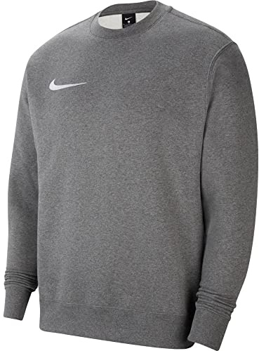 Nike, Park 20, Sweatshirt, Holzkohle Heathr / White, M, Jungen