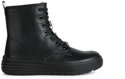 Geox J PHAOLAE GIRL, Botines para Niñas, BLACK, 35 EU