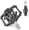 Mountainbike-Klickpedal-Set, Dual Side Clip MTB-Pedale, SPD-kompatibel mit 3 abgedichteten Lagern.