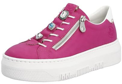 Rieker Damen M1954 Sneaker, Lila, 39 EU