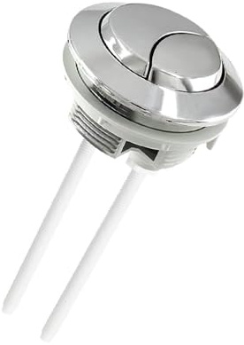 Botón de descarga de inodoro, accesorios de repuesto de cisterna con botones de doble pulsador de 59 mm-65 mm para reparación del tanque de agua del inodoro del baño