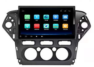 Car Radio Stereo in Dash 9 Pulgadas HD Compatible para Ford Mondeo (2011-2013) Android 8.1 Sistema de navegación GPS estéreo WiFi, Bluetooth, SWC, Mirror Link, FM, Multifunción (Ram 1G + ROM 16G)