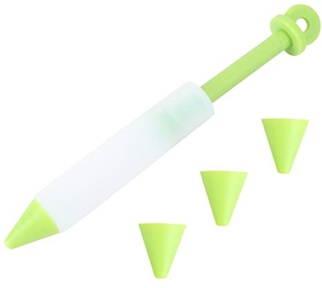 HOLIDYOYO Penna per Decorare Torte in Silicone Penna per Dolci Utensile per Decorazioni Facile da e Usare per Biscotti e Cupcake