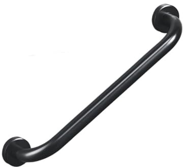 Handtag dusch aluminium badkar handtag ledstänger gamla människor badrum handtag armstöd säkerhet & tillbehör WC handdukshållare (30 cm svart)