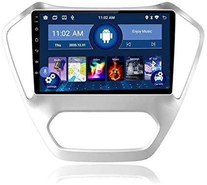 HGKHJ Reproductor Multimedia para Automóvil Pantalla De Navegación GPS para MG GT 2016-2018, Android 10.0 Conexión WiFi Sistema Estéreo FM Am De Video Radio Multifunción para Automóvil SWC