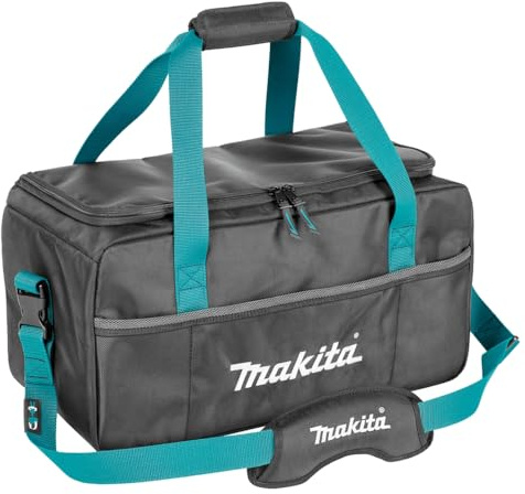 Makita E-15469 Werkzeugtasche, mit Trageschlaufen und Schultergurt, geräumige Tasche mit vielen Innen- und Außenfächern, 33 Liter Fassungsvolumen, Polyester, 520 x 250 x 270 mm (LxBxH)