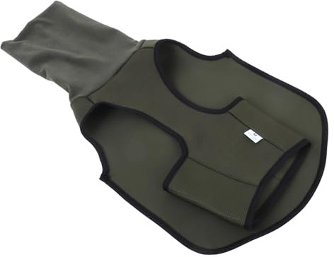 Toddmomy Dog Anxiety Jacket Mit Kapuze Beruhigungsweste Für Hunde Schützend Bei Und Tierarztbesuchen Militärgrün Einfach Anzuziehen Und Stressreduzierend