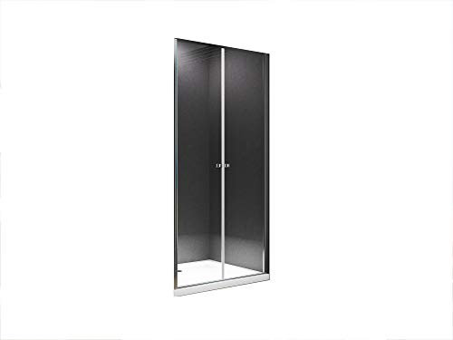 BuyLando.Shop [Typ-Maja] 110x195cm 6mm Nischdörr - Nischduschkabin - Pendulum system - ESG - klart glas - variationer