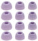 VGOL 6 Paires Écouteurs en Silicone 4mm Compatible avec Samsung Galaxy Buds 2 Pro (SM-R510) Écouteurs de Remplacement Petits/Moyens/Grands 3 Tailles, Violet