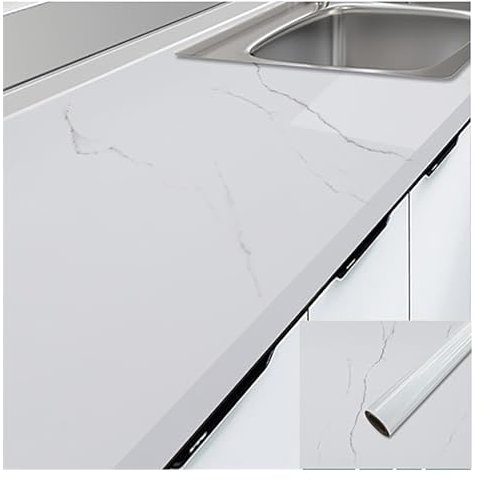 Küchentapete, Kontaktpapier, abziehen und aufkleben, selbstklebende Folie, Arbeitsplattenabdeckung, Papiertapete, wasserdichte Möbel-Küchen-Vinylfolie (Farbe: #14, Größe: 0,6 x 5 m