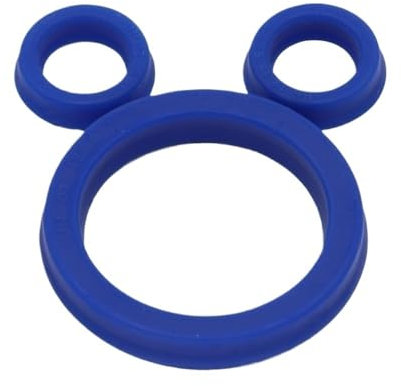 JXZDH Sicherungsscheiben 20 Stück U/Y-Lippen-Polyurethan-PU-Radialwellen-Stangendichtungen, UN-Ringdichtung, hydraulische Kolbenwellen-Öldichtungen(8x16x8mm)