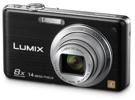 Panasonic LUMIX DMC-FS30 Digital Camera (14 Megapixels, 8x Optical Zoom, 6.86 cm Display, Image Stabiliser) Black (Renewed)