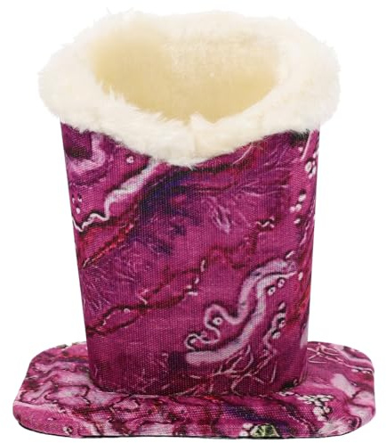 Gatuida Porte-Lunettes Peluche Rose Compact Support De Bureau Pour Lunettes De Soleil Organiseur Antirayures Pour Maison Bureau Et Table De Nuit