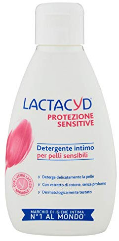 Lactacyd 154085 Detergente Intimo per Pelli Sensinili, 200 ml