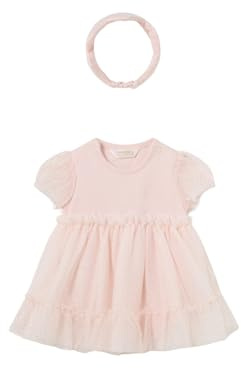 Mayoral Strampler Bluse Haarreif für Baby - Mädchen Nude 18 Monate (86cm)