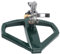 Garten Sprinkler, Automatisch 360 Grad Rotierend Gartensprenger Gartenbewässerung Rasensprenger Verstellbarer Rotierender Wasser Sprinkler für Pflanzen Blumen Gemüse (Silber)