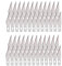 Mlife 50 Stück Ersatzklingen für Cutter, Präzision Craft Messer Ersatzklingen, No. 11
