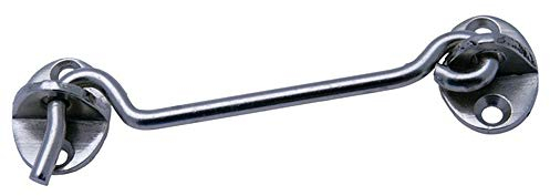 10 X GANCIO tempesta 4.40 X 65 in ottone nichelato