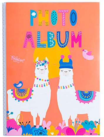 Grupo Erik Photo Album - Llama | 36 Pockets 10x15 cm - 6x4 Photo Album Book | Small Photo Album, Memory Book, Picture Book, Photo Gifts, Gifts Under 5 Pounds, Llama Gifts