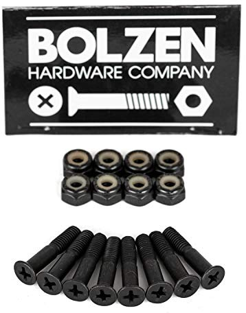 Bolzen Nuts n Bolts 1 Zoll Skateboard Schrauben Montage Satz Senkkopf Kreuz